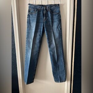 Men's Blue Straight Jeans